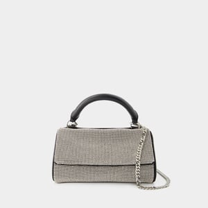 Crush Satchel Handtas - Kara - Messing - Wit