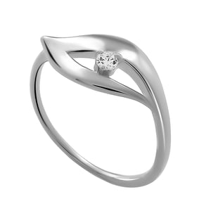 Orphelia 'Milan' Dames 925 Sterling Zilveren Ring - Zilver ZR-7519