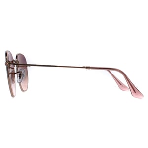 Ray-Ban Vierkant Unisex Koper Bruin Gradiënt RB3548N Zeshoekig
