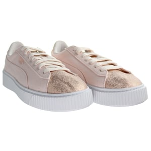 PUMA Basket Platform Roze Damestrainers