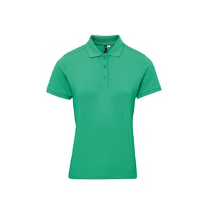 Premier Dames/Dames Coolchecker Plus Poloshirt (Kelly Groen)