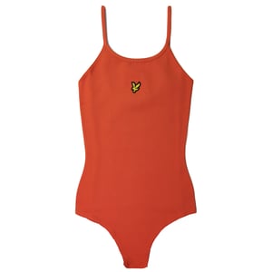 Lyle & Scott Classics Oranje Vrouwen Bodysuit