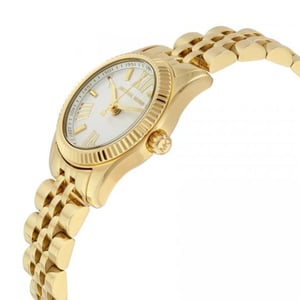 Michael Kors MK3229 Dames Gouden Petite Lexington Horloge