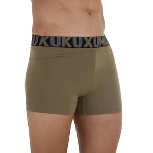 Bedrukte boxer met elastische tailleband 98752 man