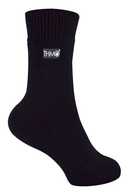 THMO - Thermisch gevoerde kindersokken voor de winter - Zwart