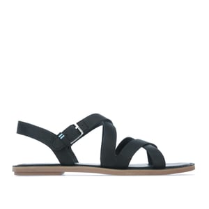 Toms Sicily damessandalen, zwart