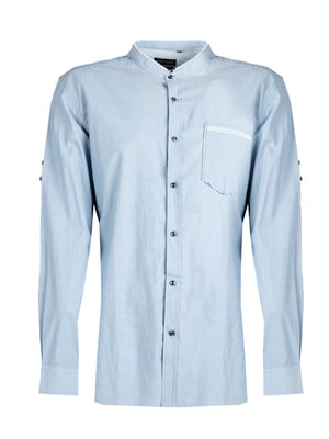 Antony Morato overhemd Slim Mannen blauw
