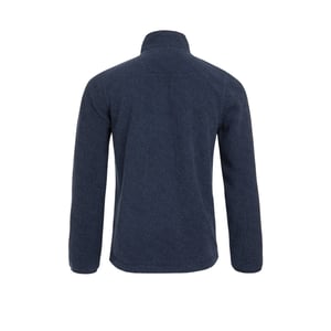 Weird Fish Heren Errill Textured Eco Friendly Quarter Zip Fleece Top (Marine)
