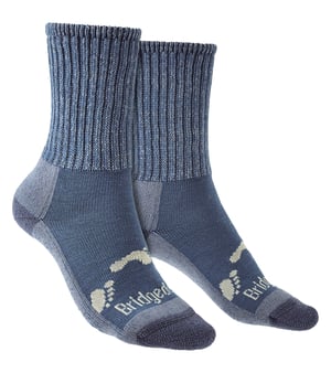 Bridgedale - Kinderen Merino Wol Wandelsokken - Storm Blauw