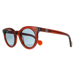 Moncler Ronde Dames Dark Bruin Blau ML0013