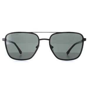 Lacoste L245S 002 mat zwart grijze zonnebril