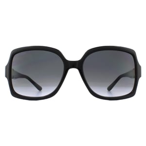 Jimmy Choo Square Dames Black Dark Gray Gracient zonnebril