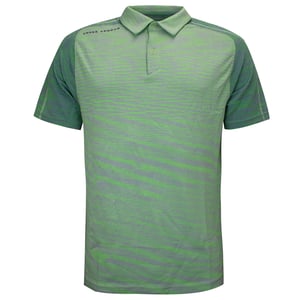 Under Armour Heren Vanish Seamless Poloshirt Casual Groen Top 1345458 369
