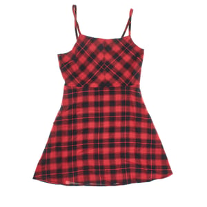 Geruite jurk 501733 meisje