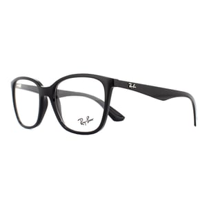 Ray-Ban Square glanzende zwarte unisex dames bril frames