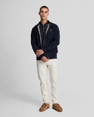 Lyle & Scott Tipped Polo Shirt Marineblauw