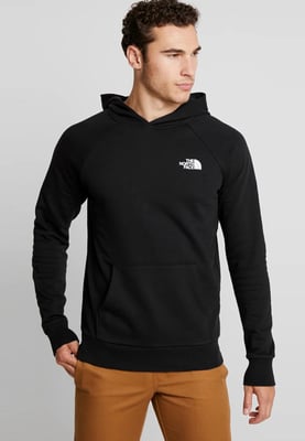 The North Face Heren Reglan Red Box Hoodie in Zwart