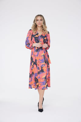Bella Bloemenprint Jurk