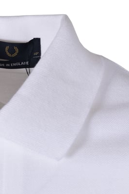 Heren Fred Perry M3 Made In England Polo Shirt in Wit