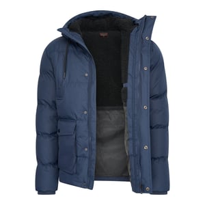 Cappuccino Italia Jas winter Moorland Blauw