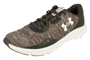 Under Armour Charged Pursuit 3 Twist Heren Grijze Sneakers
