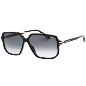 Marc Jacobs donkergrijze SF-lens zwarte zonnebril