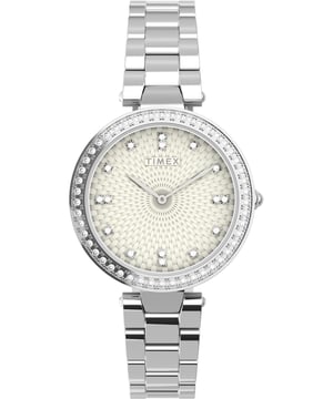 Timex Trend Dames Horloge Zilverkleurig TW2V45000
