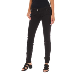 Lange broek met smal gesneden zomen 10DBF0115 vrouw