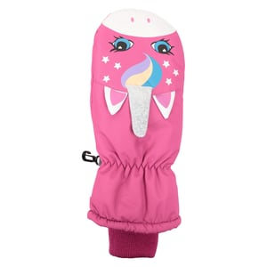 Mountain Warehouse Meisjes Critter Eenhoorn Skiwanten (Roze)