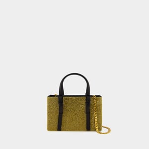 Strik Midi boodschappentas - Kara - Mesh - Goud