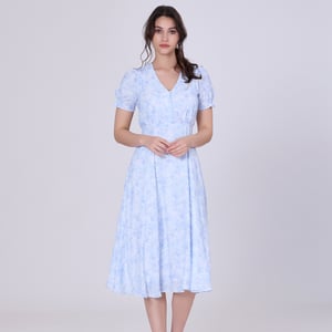 Wandelde Empire Dress met Liberty Print