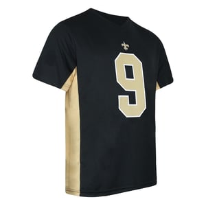 Fanatics NFL New Orleans Saints 9 Drew Brees Heren T-shirt