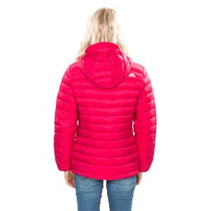 Trespass - Dames Arabel Down Jas (Donkerrood)