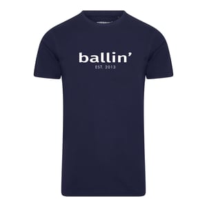 Ballin Est. 2013 Tee SS Tapered Fit Shirt Blauw