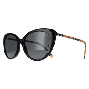 Burberry BE4407 385387 zwart donkergrijs zonnebril