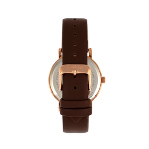 Sophie en Freda Budapest horloge met leren band