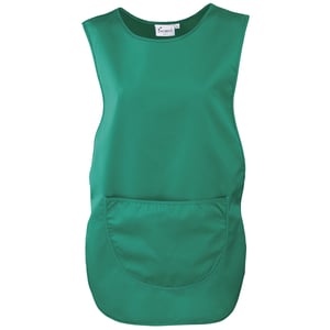 Premier Dames / Dames Pocket Tabard / Werkkleding (Pakket van 2) (Smaragd)