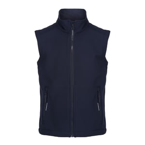 Regatta Kinder/Kids Ablaze Softshell Reflecterend Gilet (Marine)