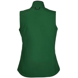 SOLS Dames/dames Rallye Soft Shell Bodywarmer Jacket (Fles groen)