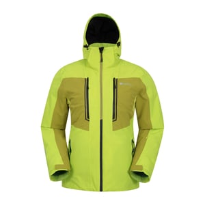 Mountain Warehouse Heren Phase Extreme Waterdichte Ski jas (Groen)