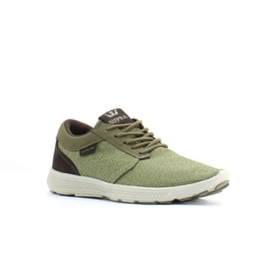 Supra Hammer Run Groen Textiel Heren Veterschoenen 08128 357