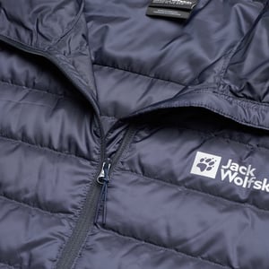 Jack Wolfskin Jas zomer Pack&Go Down Jacket Blauw