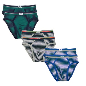 Set-6 Ademende stoffen slips met anatomische voorkant LP1002 kind