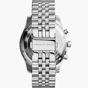 Michael Kors MK8405 Lexington zilver herenhorloge