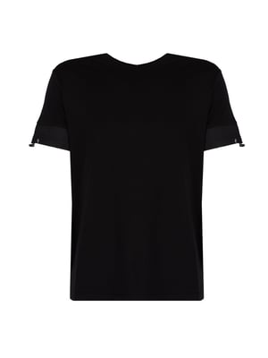 Les Hommes T-Shirt Mannen zwart