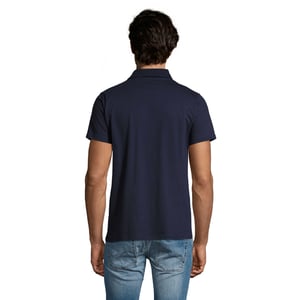 SOLS Heren Prescott Jersey Poloshirt (Franse marine)