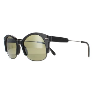 Serengeti zonnebrillen Vinita SS529002 Glanzende gunmetal Zwart gepolariseerd groen 555 nm