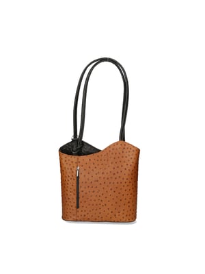 Gave Lux Rugzak vrouwen COGNAC/BLACK
