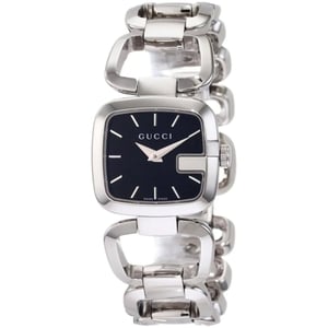 Gucci YA125510 G-Timeless Zwarte Wijzerplaat Dames Horloge