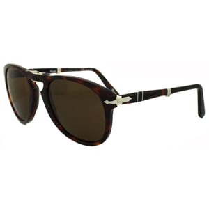 Persol Aviator Mens Havana Brown gepolariseerde zonnebril